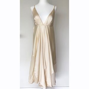 Ann Demeulemeester 100% Silk Maxi Dress - S